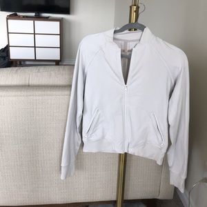 White lululemon jacket